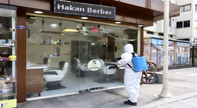 Gaziantep'te kuaför ve berberlere hijyen