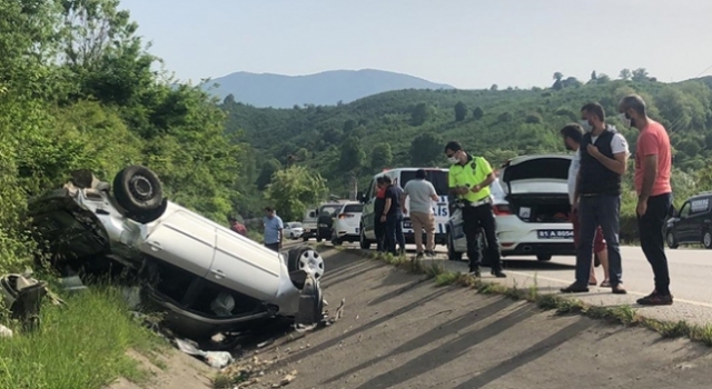 Kardeşinin kaza yaptığını gören sağlık personeli gözyaşlarını tutamadı