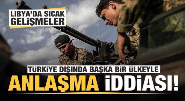 Libya'dan son dakika açıklaması!