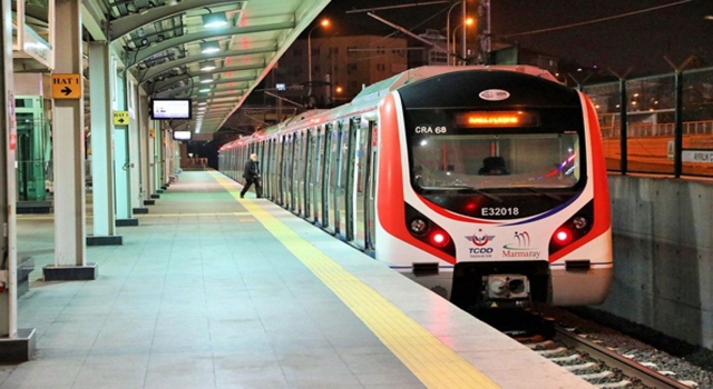 Marmaray'dan ilk yurt içi yük treni yarın gece geçecek