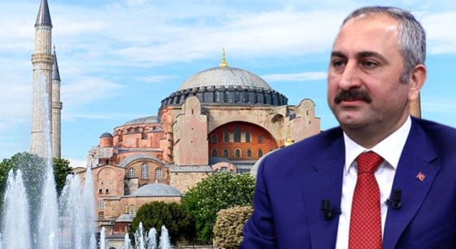 Adalet Bakanı Gül'e soruldu: Ayasofya'nın ibadete açılmasının önündeki hukuki engel nedir?