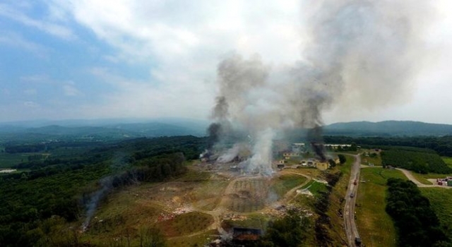 Sakarya'daki havai fişek fabrikasının sahibi 2 kişi gözaltına alındı