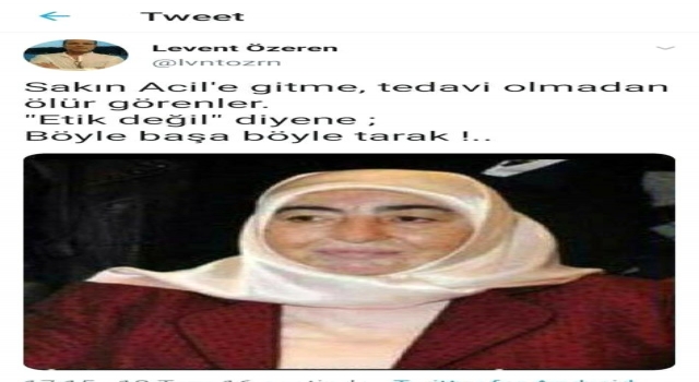 Semiha Yıldırım hakkında çirkin ifadeler kullanan İYİ Partili Levent Özeren'e tepki yağıyor