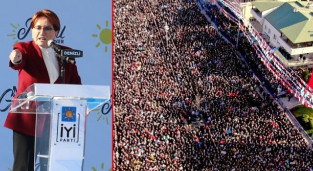 AK Parti "insan taşındığını" iddia etmişti! Akşener'in Denizli mitingine dair İYİ Parti'den sert yanıt!