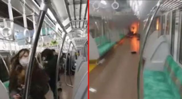 Böylesi görülmedi! Metrodaki yolculara asit döküp yakmaya çalıştı, 1'i ağır 15 yaralı var