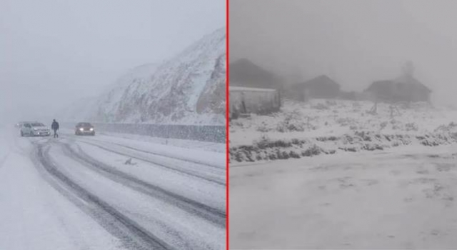 Meteoroloji'nin uyarıları sonrası kar yağışı etkili oldu!