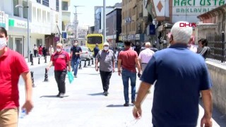 Gaziantep'teki çarşılarda yoğunluk