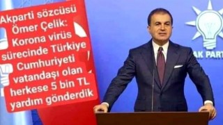 Ömer Çelik'ten "Herkese 5 bin lira yardım gönderdik" iddialarına yanıt: Montaj yapıldı