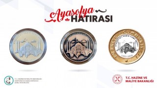 Ayasofya Camii için özel paralar basıldı