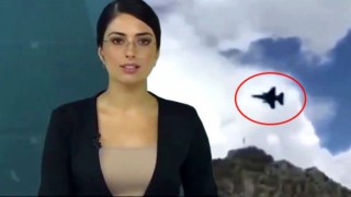 Azerbaycan basını canlı yayında duyurdu! Türk F-16'lar Ermenistan sınırında gövde gösterisi yaptı