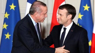 Erdoğan'dan Macron'un yüzüne karşı net Doğu Akdeniz mesajı: Türkiye haklarını kimseye yedirmeyecek