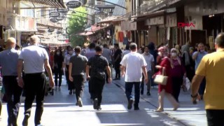 Gaziantep'te koronavirüs tedbirleri unutuldu