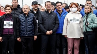 CHP ve İYİ Parti, "Millet İttifakı dağılıyor" iddialarına yanıtı İstanbul Maratonu'ndaki görüntüleriyle verdi