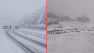 Meteoroloji'nin uyarıları sonrası kar yağışı etkili oldu!