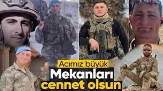 6 ocağa daha ateş düştü! İşte şehitlerimizin kimlikleri