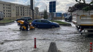 İstanbul'da sağanak etkili oldu